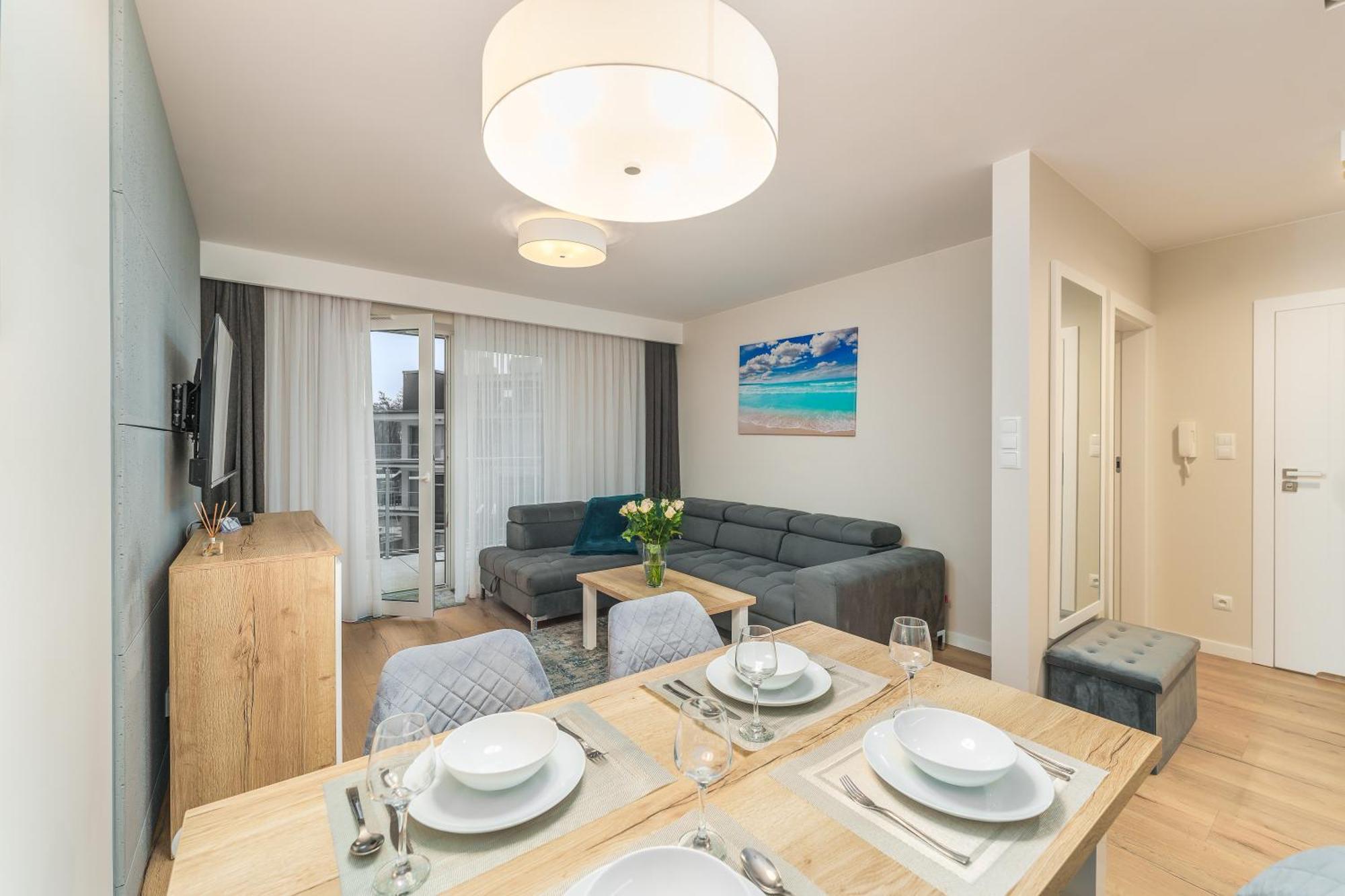 Apartament Szafir W Budynku Basenowym Morska Klifowa Реваль Екстер'єр фото